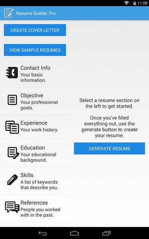 resume builder app download for pc