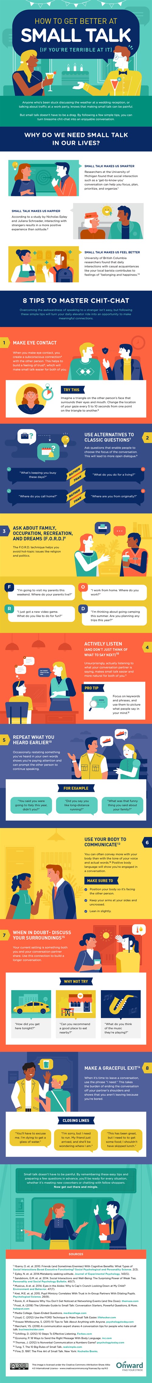 How to Get Better at Small Talk